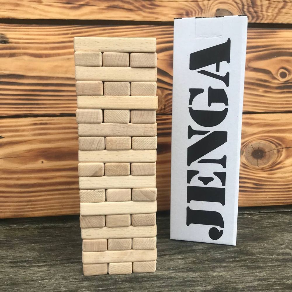 Настільна гра Дженга (Jenga) Jenga фото